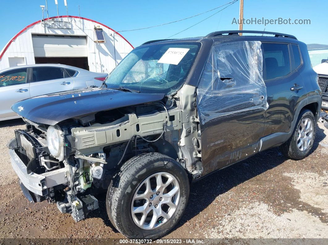 2017 Jeep Renegade Latitude 4x4 Black vin: ZACCJBBB0HPF71966