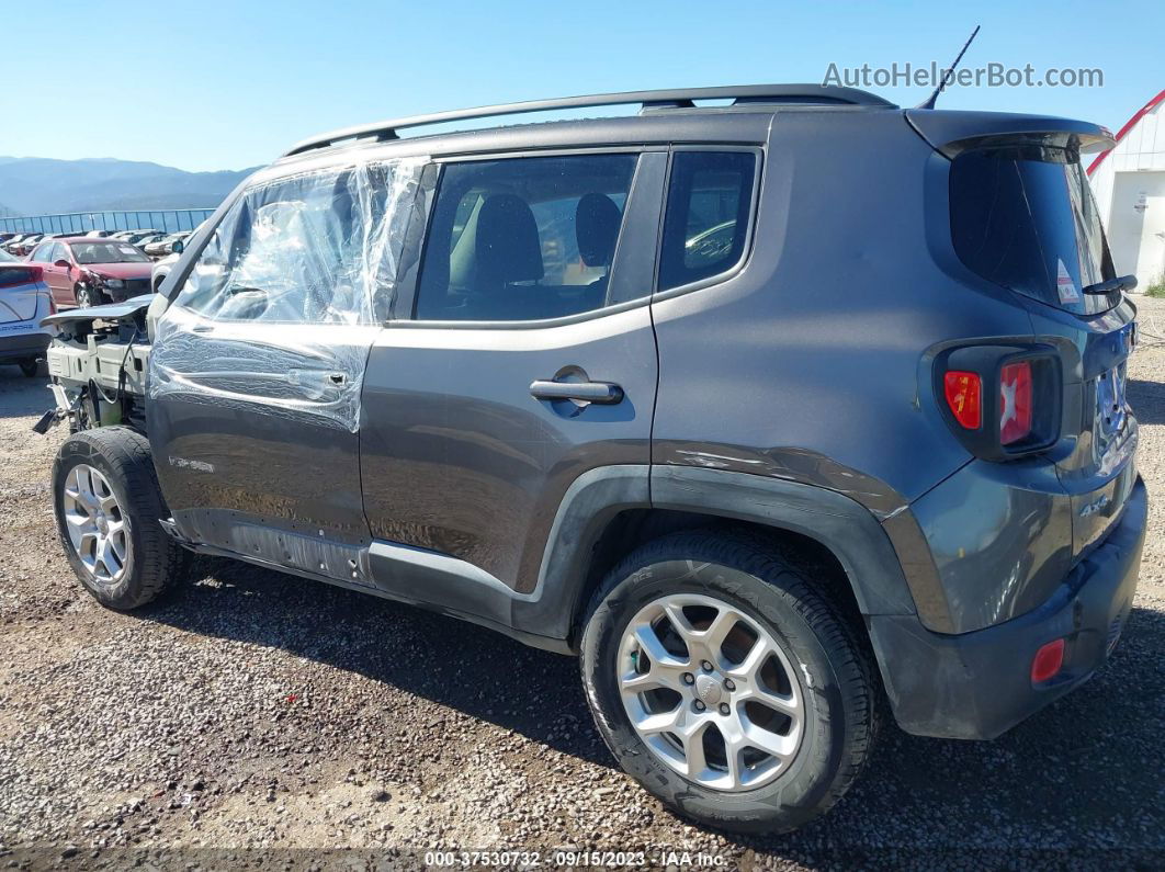 2017 Jeep Renegade Latitude 4x4 Black vin: ZACCJBBB0HPF71966