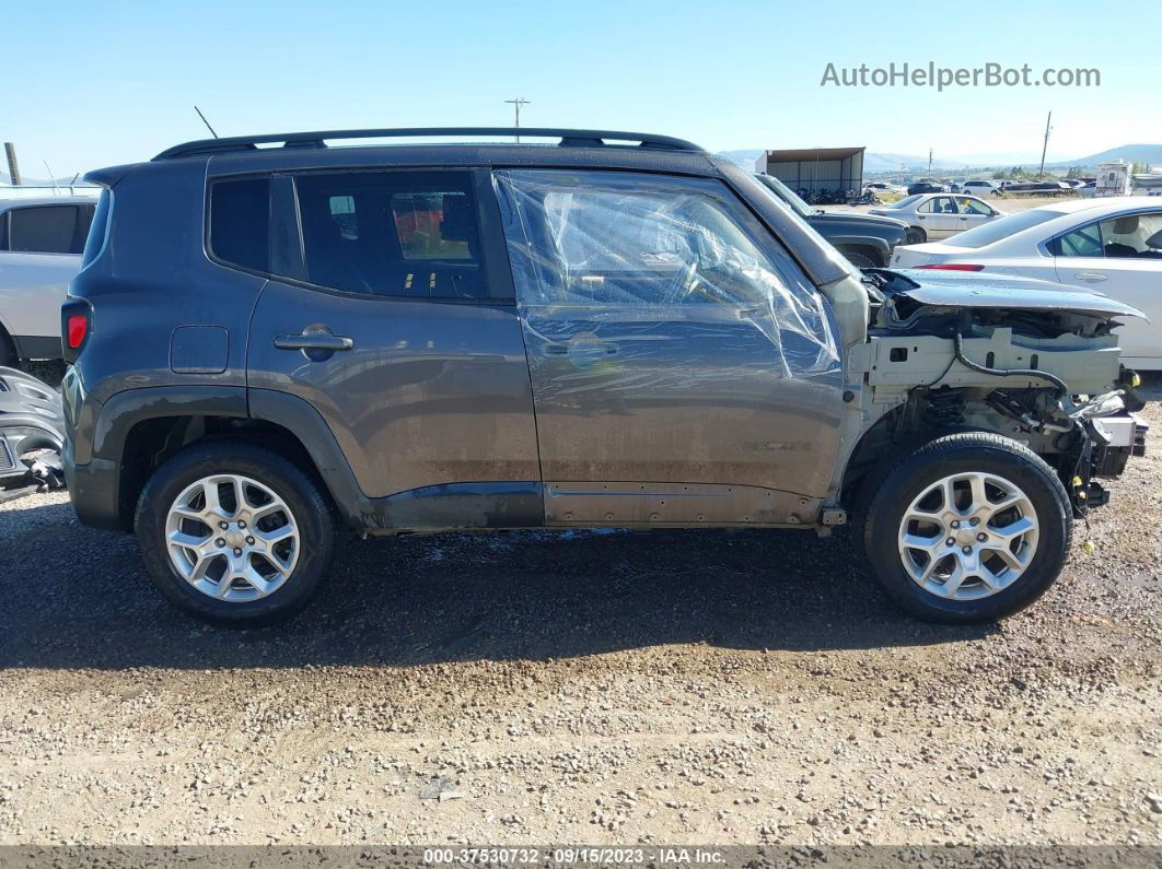 2017 Jeep Renegade Latitude 4x4 Black vin: ZACCJBBB0HPF71966