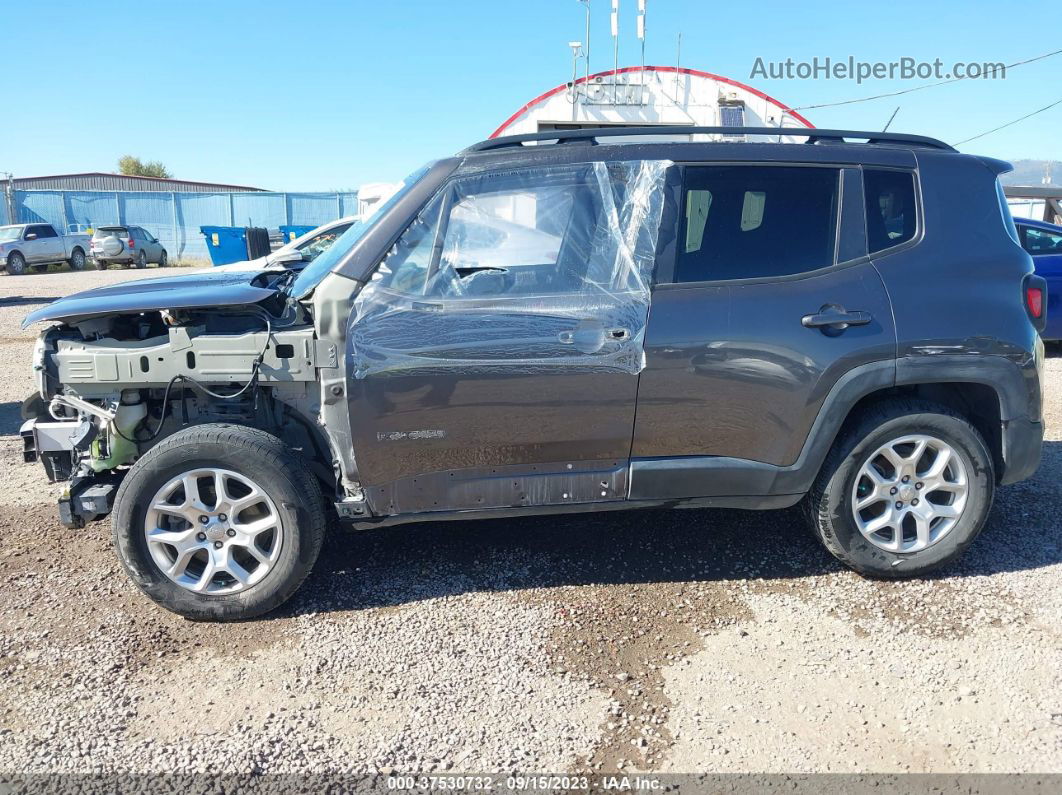 2017 Jeep Renegade Latitude 4x4 Black vin: ZACCJBBB0HPF71966