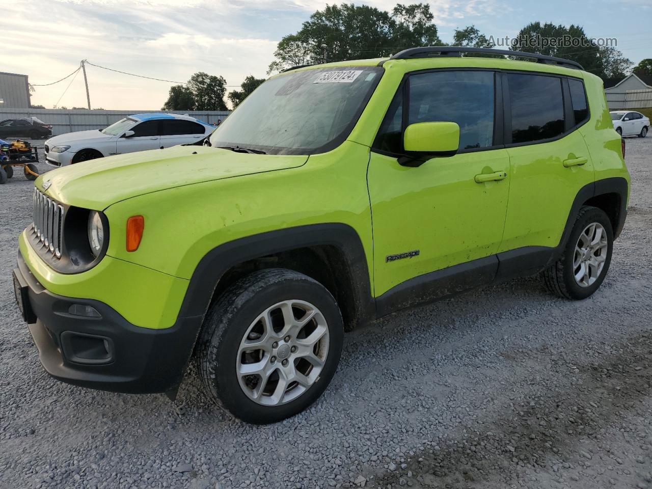 2017 Jeep Renegade Latitude Green vin: ZACCJBBB0HPG01127