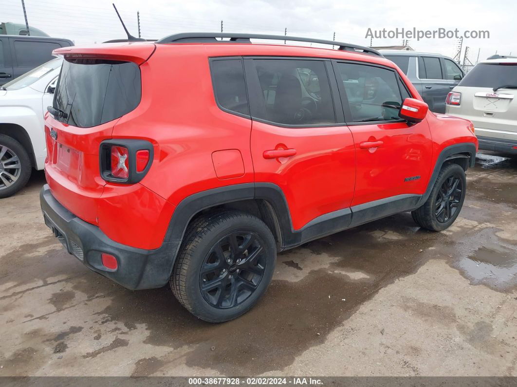 2017 Jeep Renegade Altitude 4x4 Red vin: ZACCJBBB0HPG40459