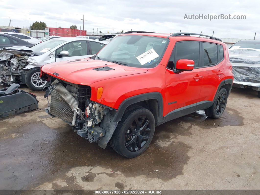 2017 Jeep Renegade Altitude 4x4 Red vin: ZACCJBBB0HPG40459