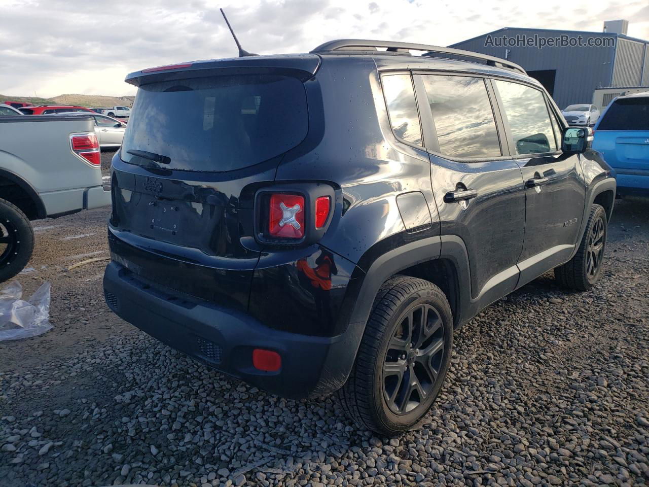 2017 Jeep Renegade Latitude Black vin: ZACCJBBB0HPG63191