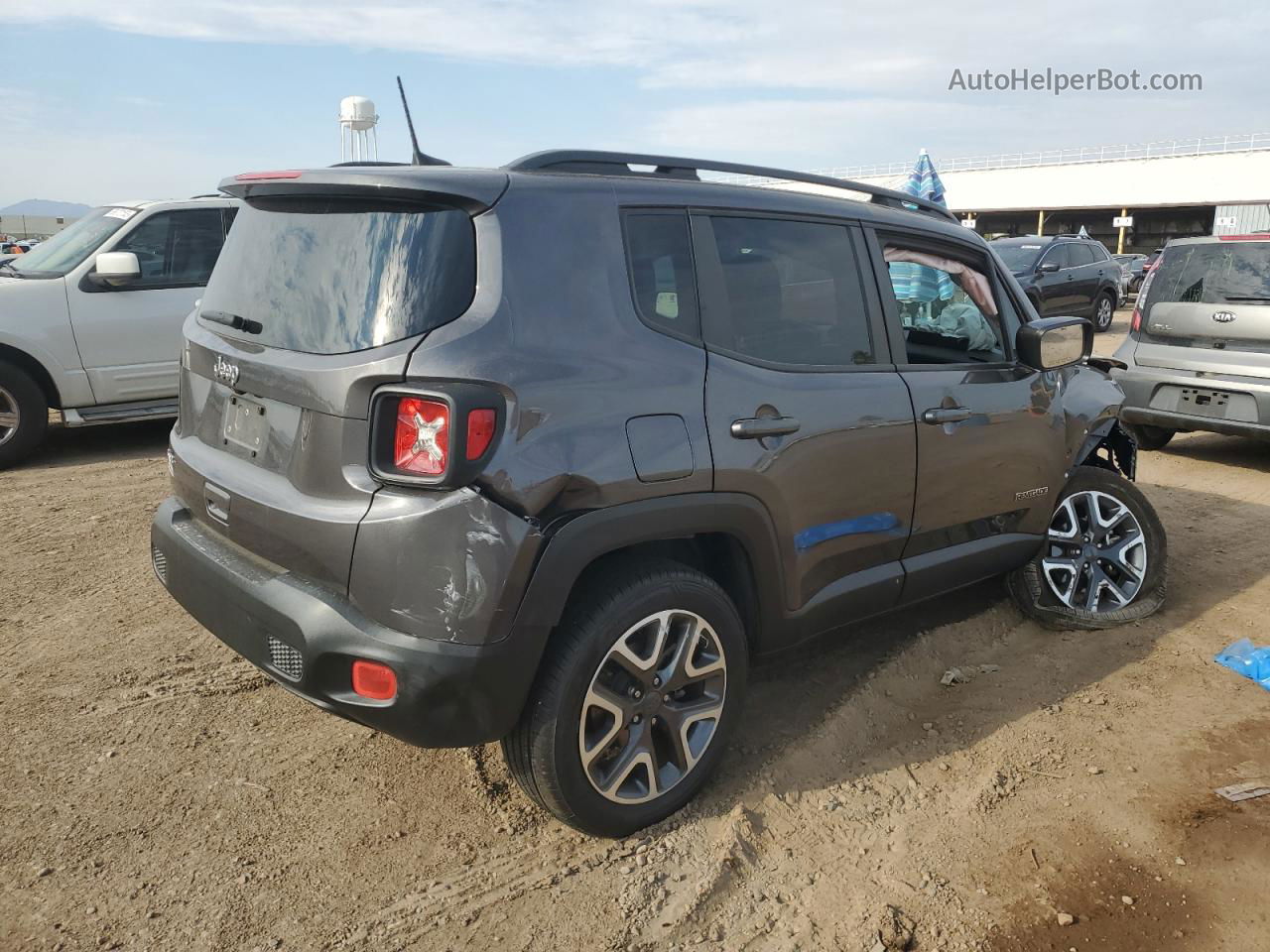 2018 Jeep Renegade Latitude Charcoal vin: ZACCJBBB0JPH26344