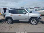 2018 Jeep Renegade Latitude 4x4 Silver vin: ZACCJBBB0JPJ13010