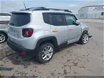 2018 Jeep Renegade Latitude 4x4 Серебряный vin: ZACCJBBB0JPJ13010