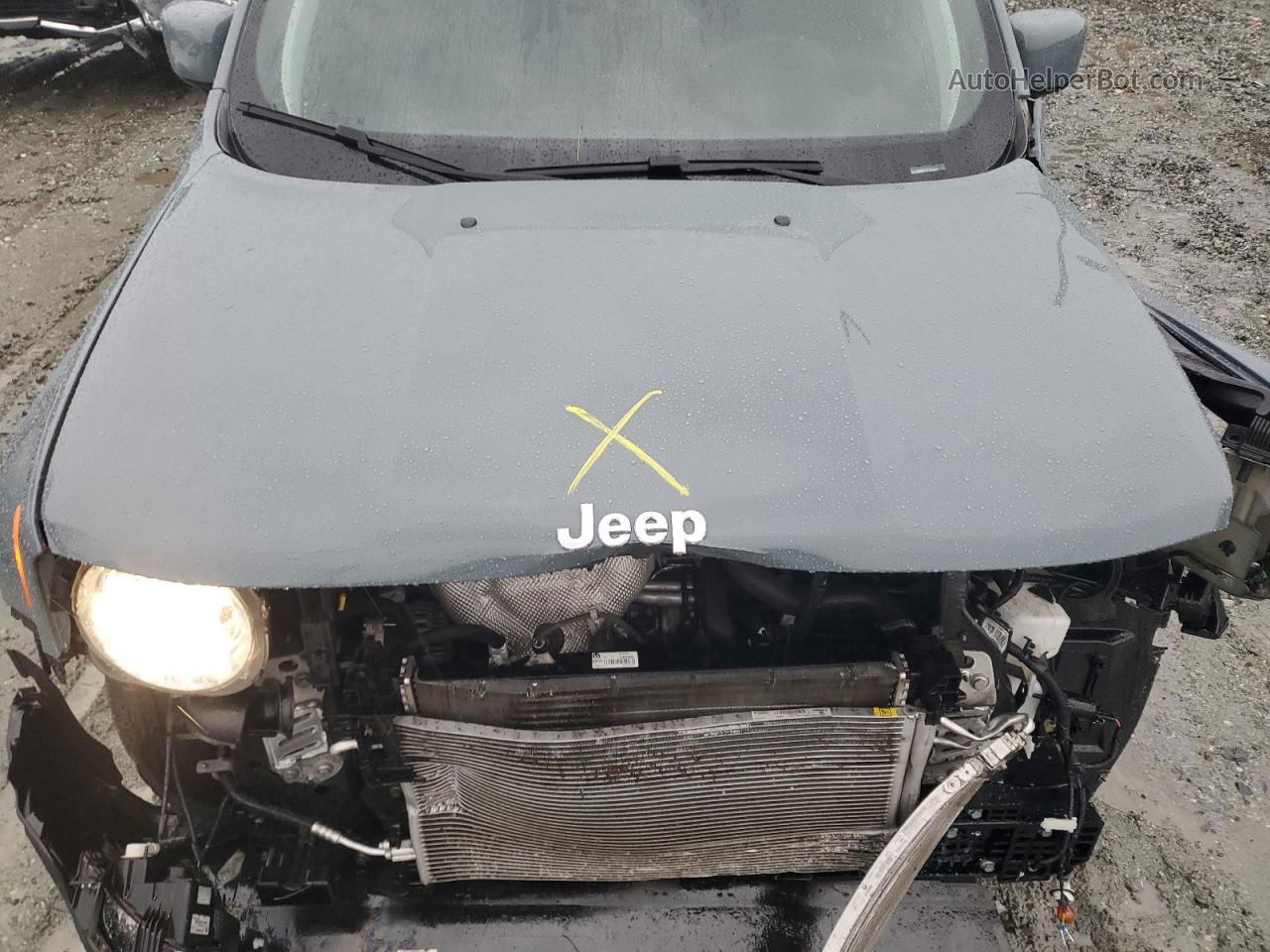 2018 Jeep Renegade Latitude Gray vin: ZACCJBBB0JPJ30499