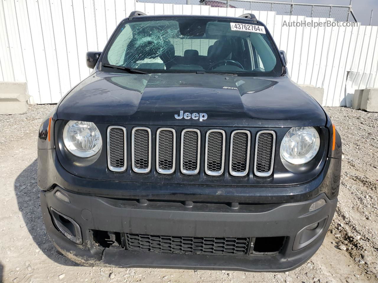 2017 Jeep Renegade Latitude Black vin: ZACCJBBB1HPF56327