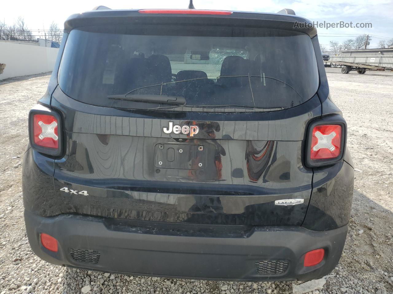 2017 Jeep Renegade Latitude Black vin: ZACCJBBB1HPF56327