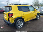 2017 Jeep Renegade Latitude 4x4 Yellow vin: ZACCJBBB1HPF99582