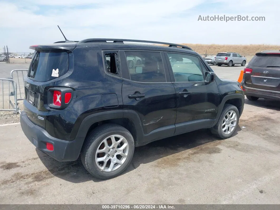 2017 Jeep Renegade Latitude 4x4 Черный vin: ZACCJBBB1HPG32676