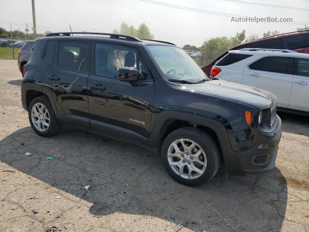 2018 Jeep Renegade Latitude Черный vin: ZACCJBBB1JPG86761