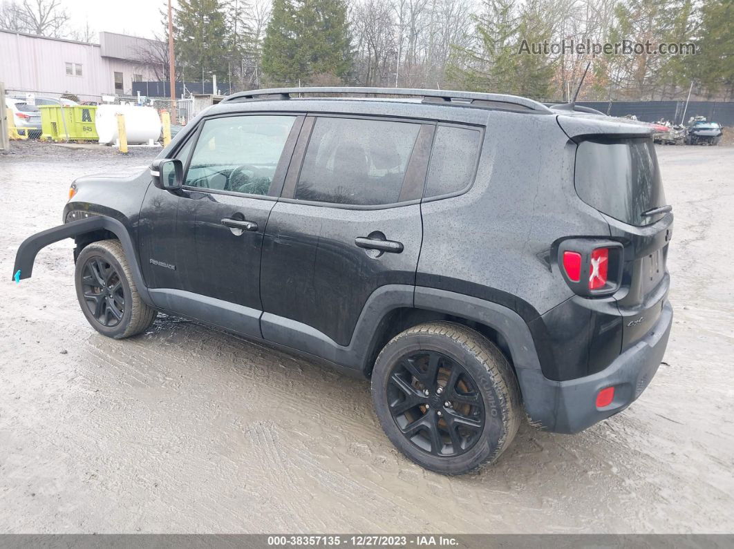 2018 Jeep Renegade Altitude 4x4 Black vin: ZACCJBBB1JPG90129