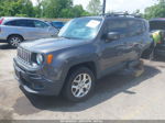 2018 Jeep Renegade Latitude 4x4 Gray vin: ZACCJBBB1JPG94116