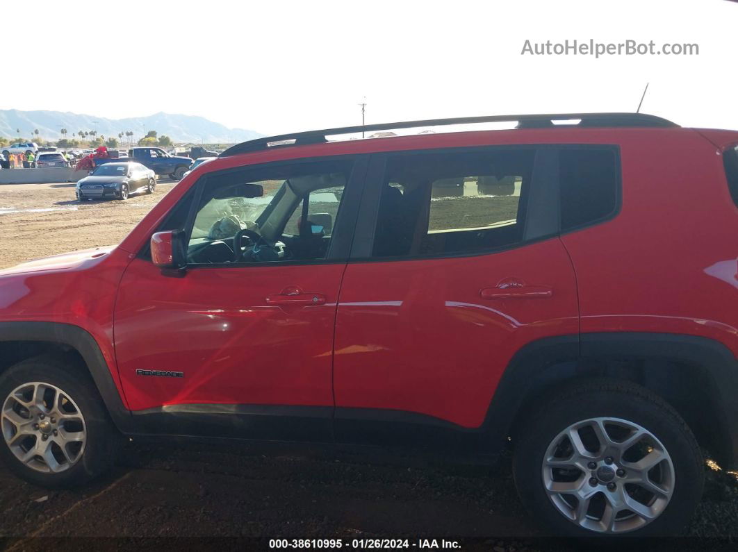 2018 Jeep Renegade Latitude 4x4 Red vin: ZACCJBBB1JPH81871