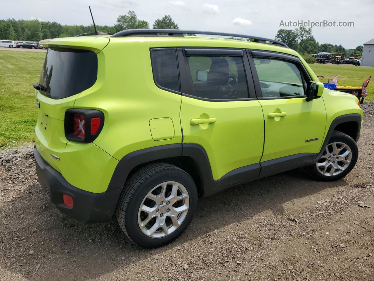 2018 Jeep Renegade Latitude Green vin: ZACCJBBB1JPJ09757