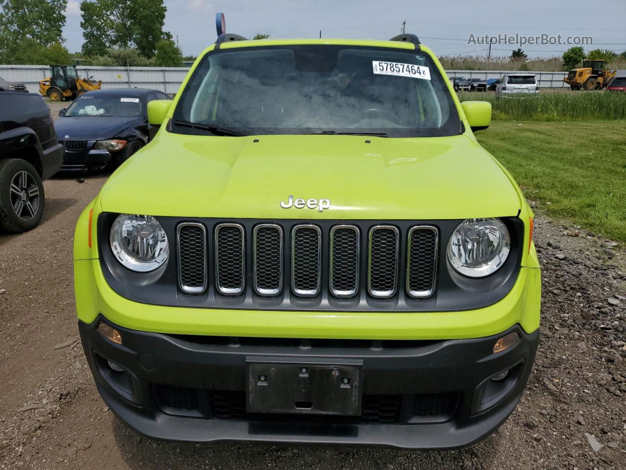 2018 Jeep Renegade Latitude Green vin: ZACCJBBB1JPJ09757