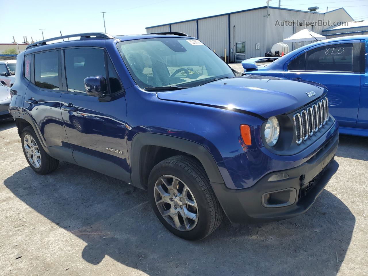 2018 Jeep Renegade Latitude Blue vin: ZACCJBBB1JPJ20015