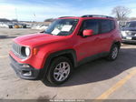 2017 Jeep Renegade Latitude 4x4 Red vin: ZACCJBBB2HPF28228