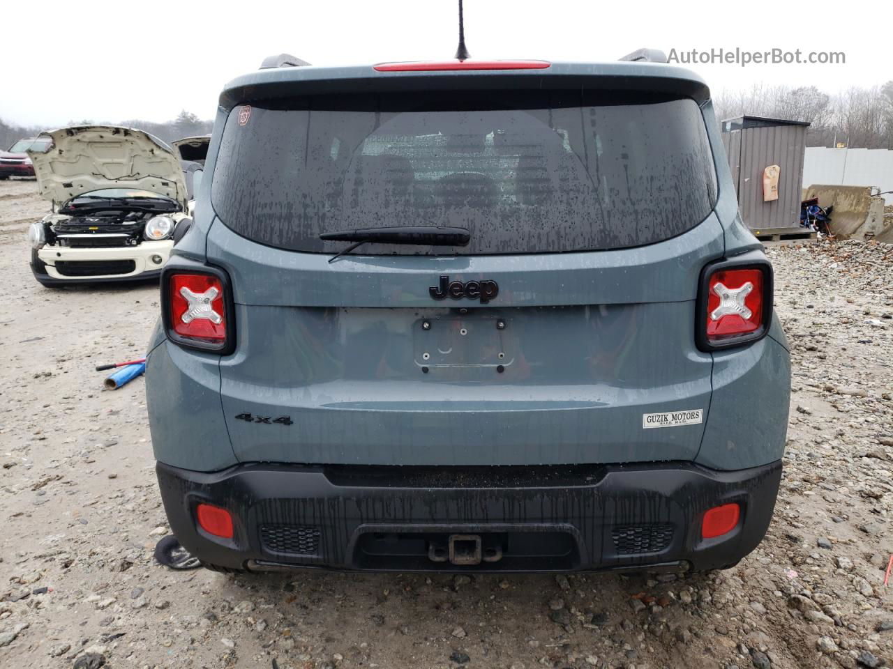 2017 Jeep Renegade Latitude Gray vin: ZACCJBBB2HPF60211