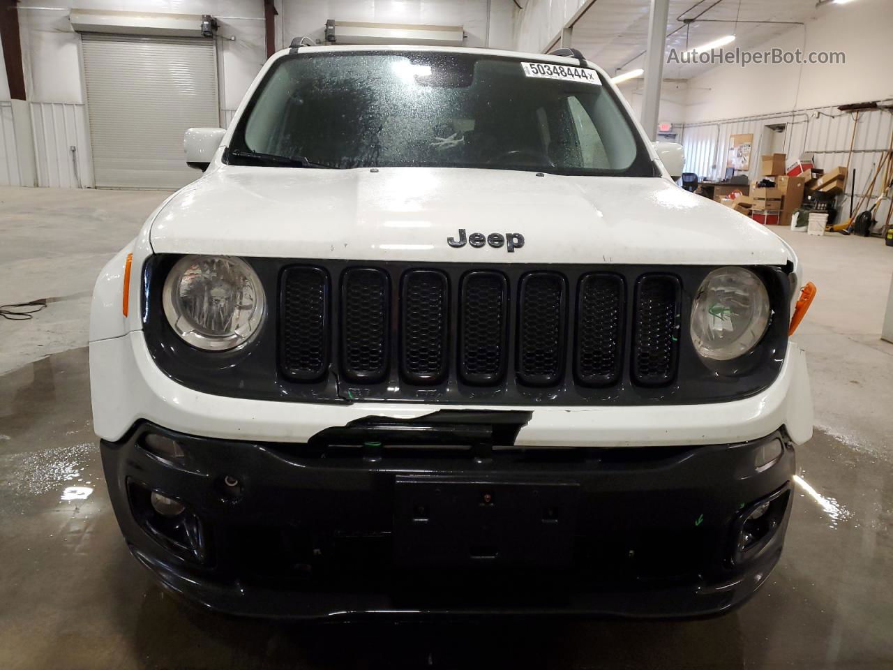 2017 Jeep Renegade Latitude White vin: ZACCJBBB2HPF72827