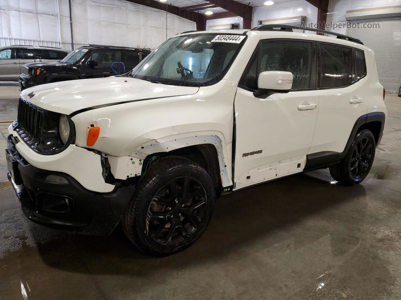 2017 Jeep Renegade Latitude White vin: ZACCJBBB2HPF72827