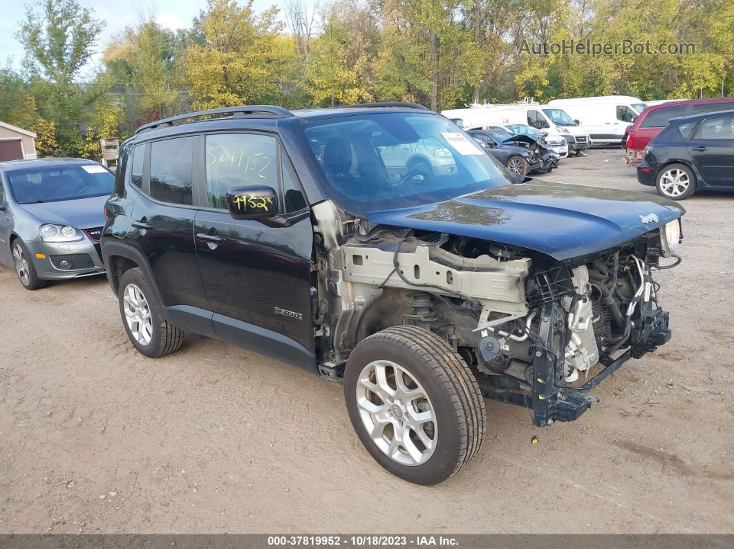 2018 Jeep Renegade Latitude 4x4 Черный vin: ZACCJBBB2JPH58311