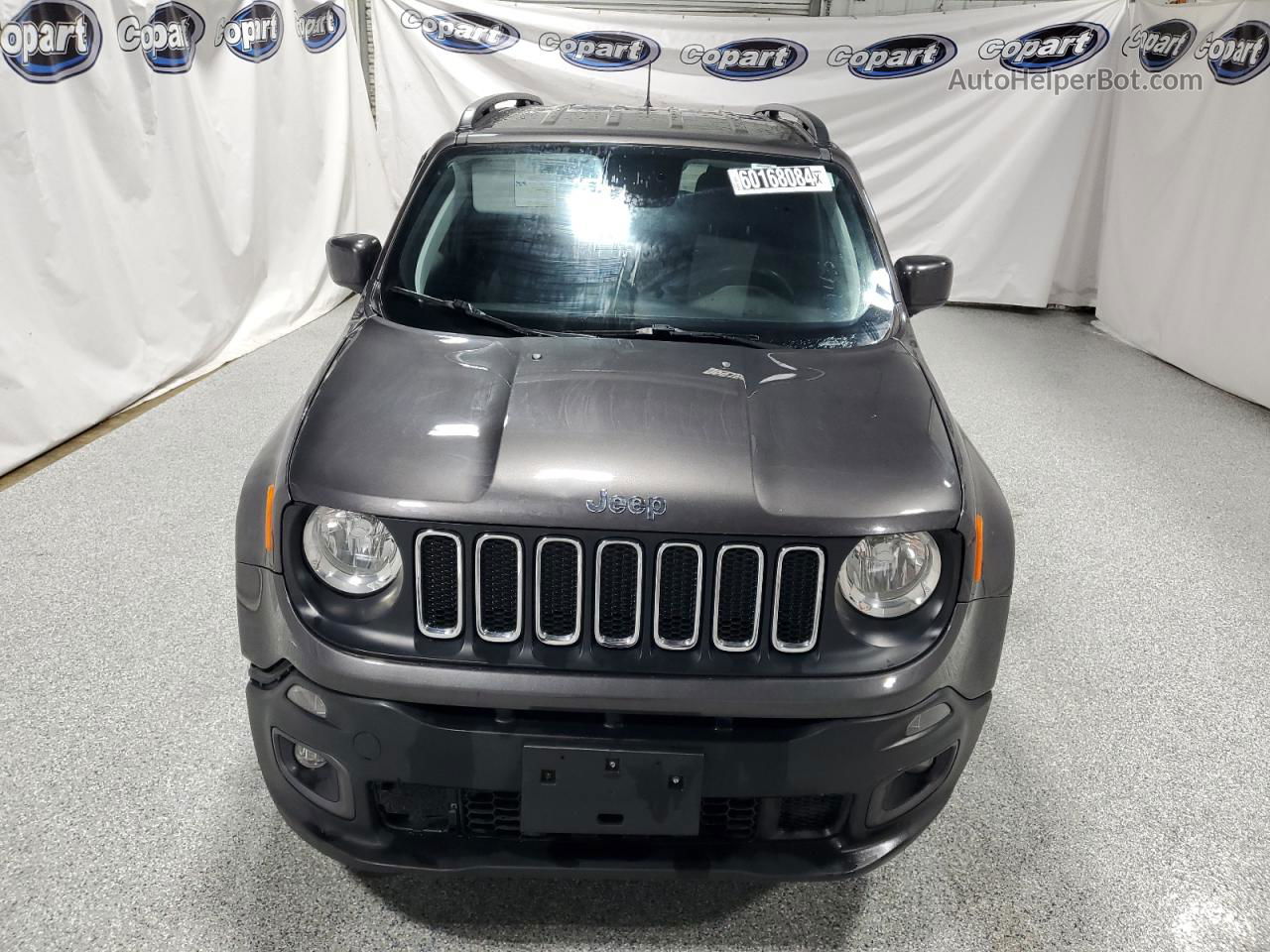 2018 Jeep Renegade Latitude Charcoal vin: ZACCJBBB2JPH66201