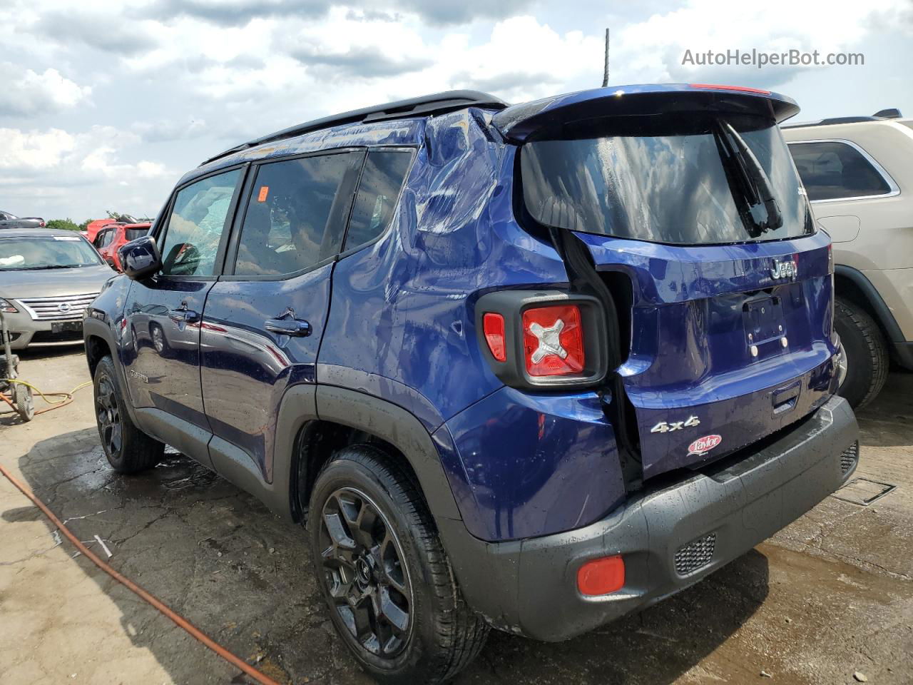 2018 Jeep Renegade Latitude Blue vin: ZACCJBBB2JPH74234