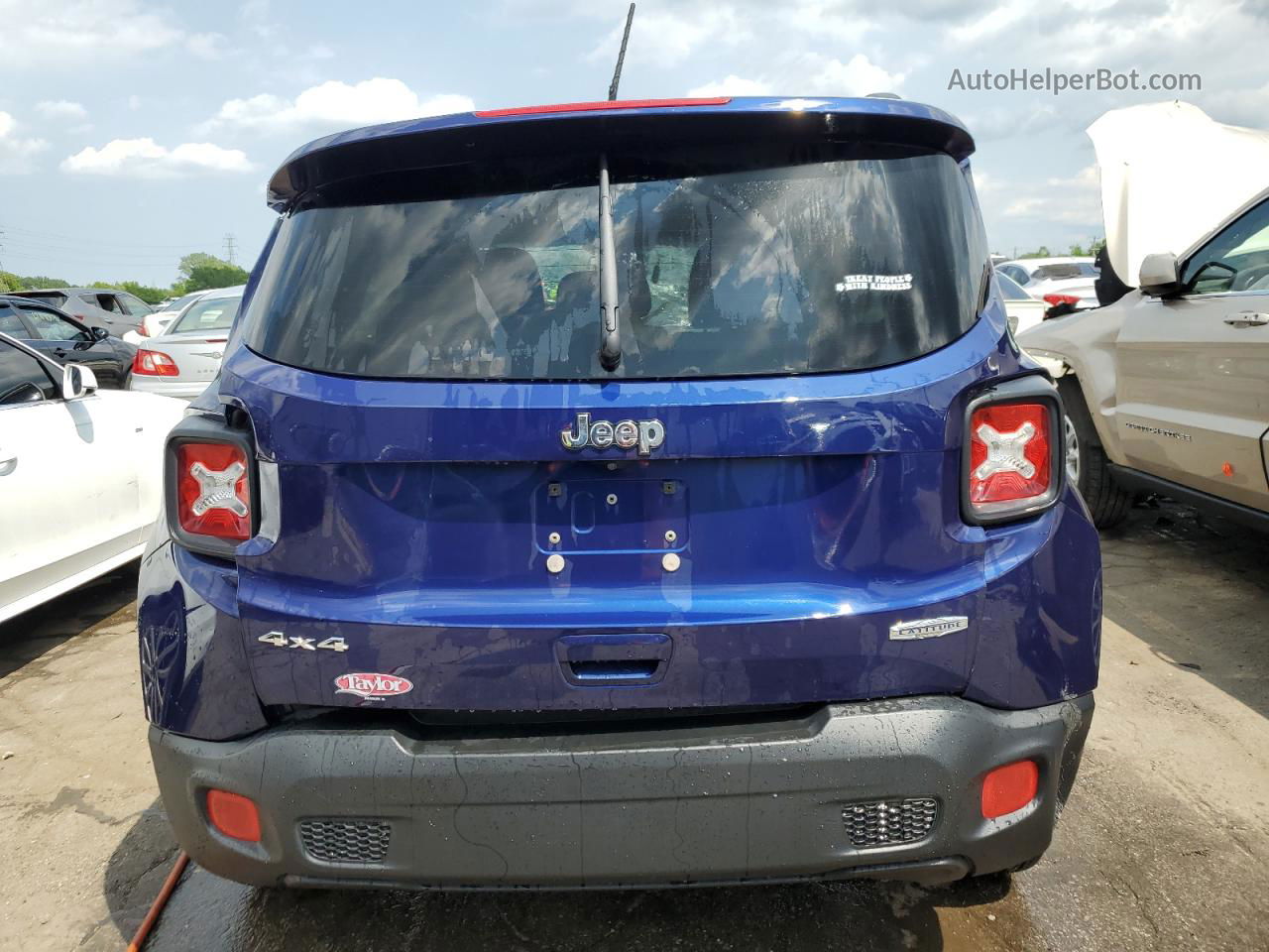 2018 Jeep Renegade Latitude Blue vin: ZACCJBBB2JPH74234