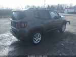 2018 Jeep Renegade Latitude 4x4 Gray vin: ZACCJBBB2JPJ09492