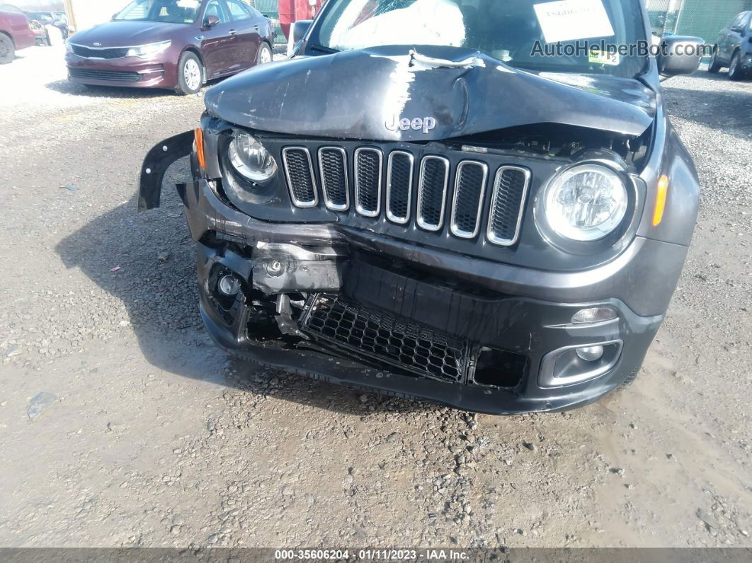 2018 Jeep Renegade Latitude 4x4 Серый vin: ZACCJBBB2JPJ09492