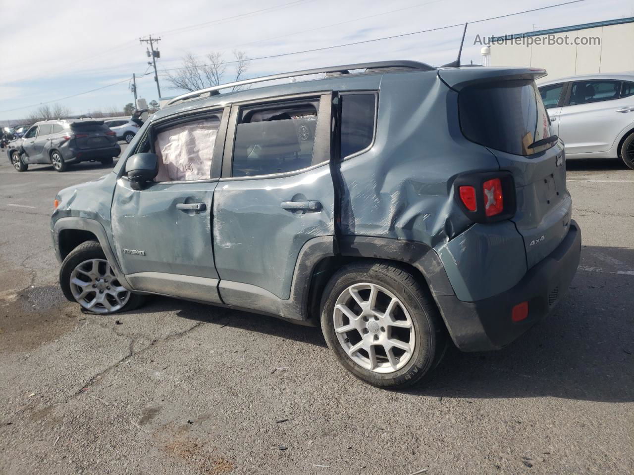 2018 Jeep Renegade Latitude Gray vin: ZACCJBBB2JPJ36272