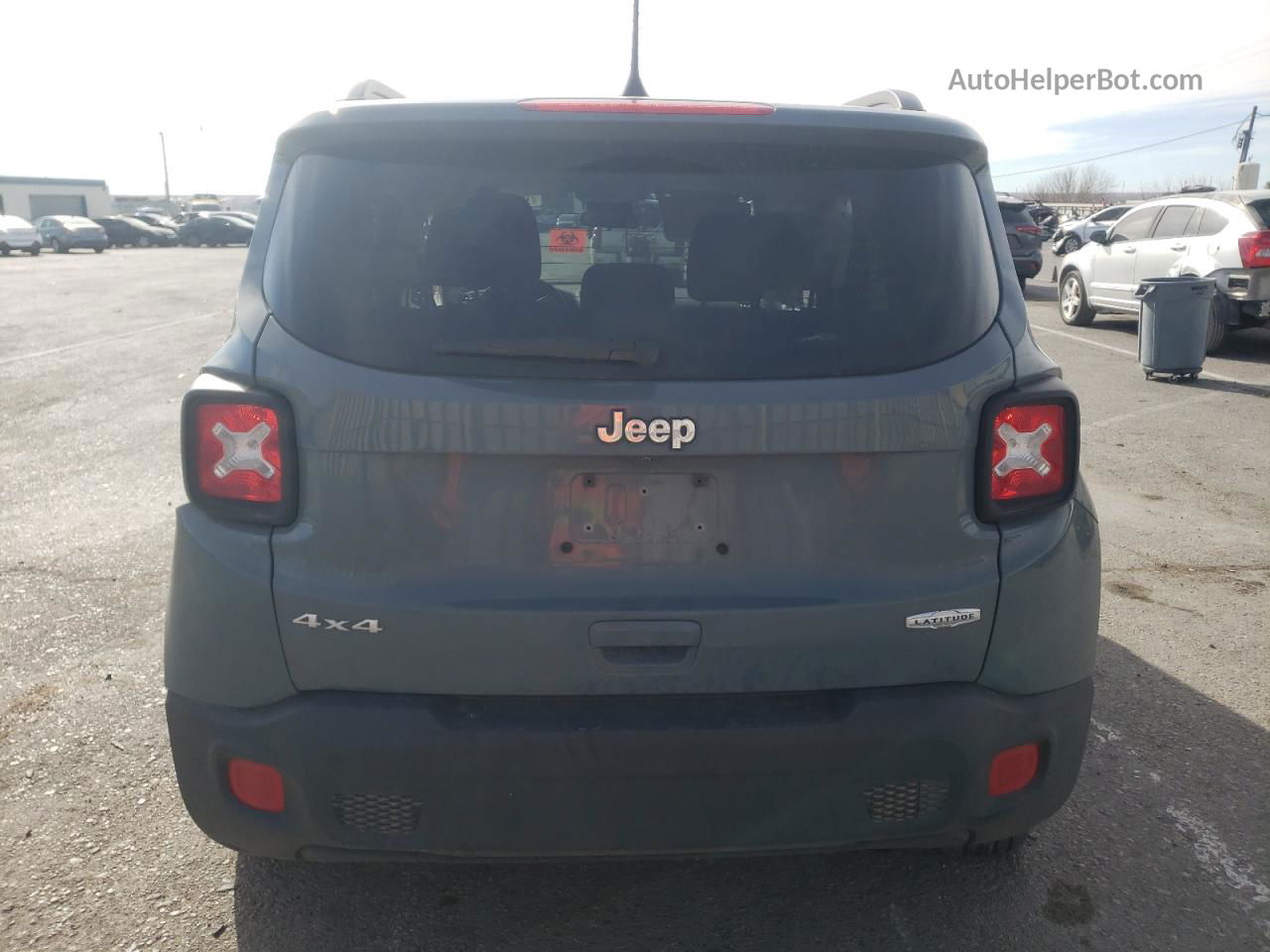 2018 Jeep Renegade Latitude Gray vin: ZACCJBBB2JPJ36272