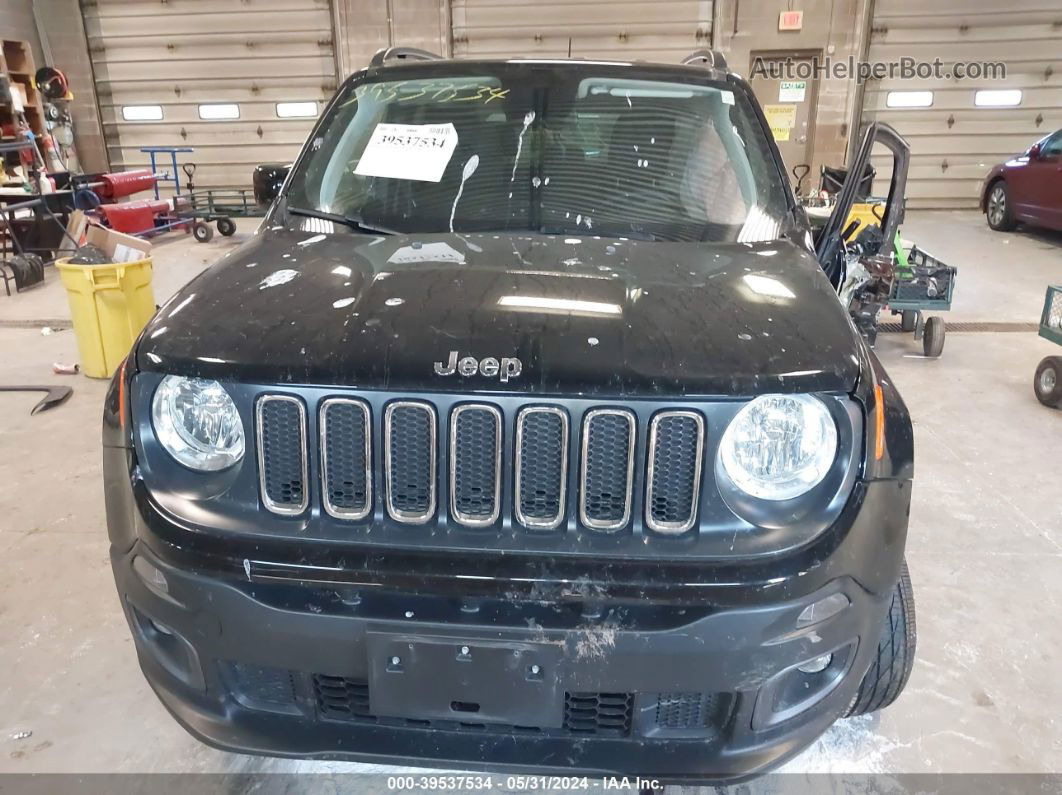 2018 Jeep Renegade Latitude 4x4 Black vin: ZACCJBBB2JPJ36871