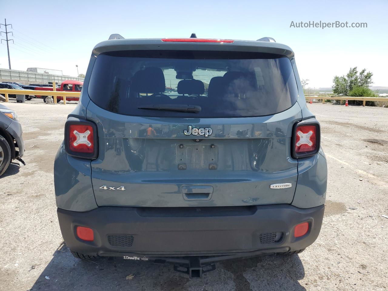 2018 Jeep Renegade Latitude Gray vin: ZACCJBBB2JPJ38975