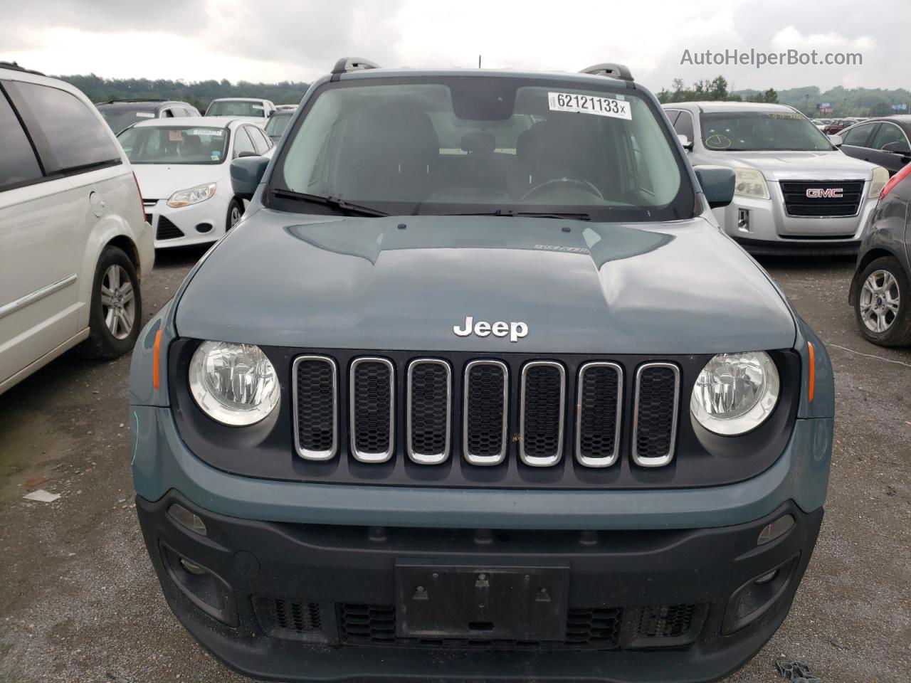 2017 Jeep Renegade Latitude Gray vin: ZACCJBBB3HPG27947