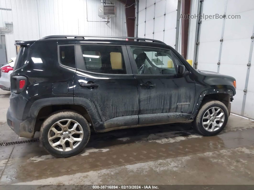 2018 Jeep Renegade Latitude 4x4 Black vin: ZACCJBBB3JPJ35857