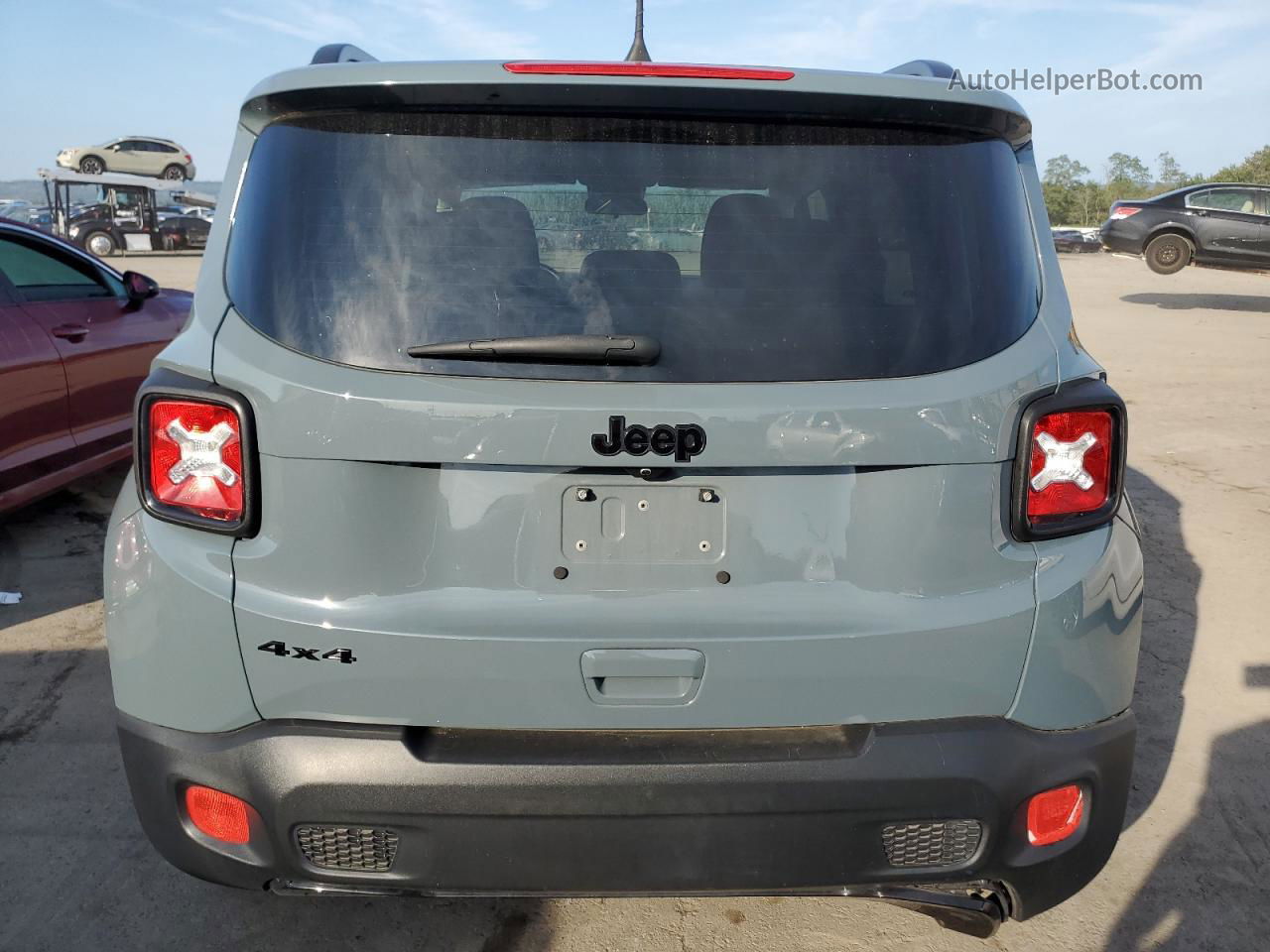 2018 Jeep Renegade Latitude Gray vin: ZACCJBBB3JPJ51265