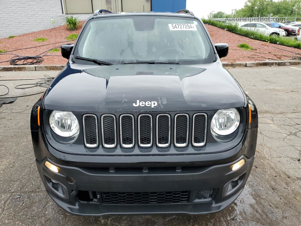 2018 Jeep Renegade Latitude Black vin: ZACCJBBB4JPG76709