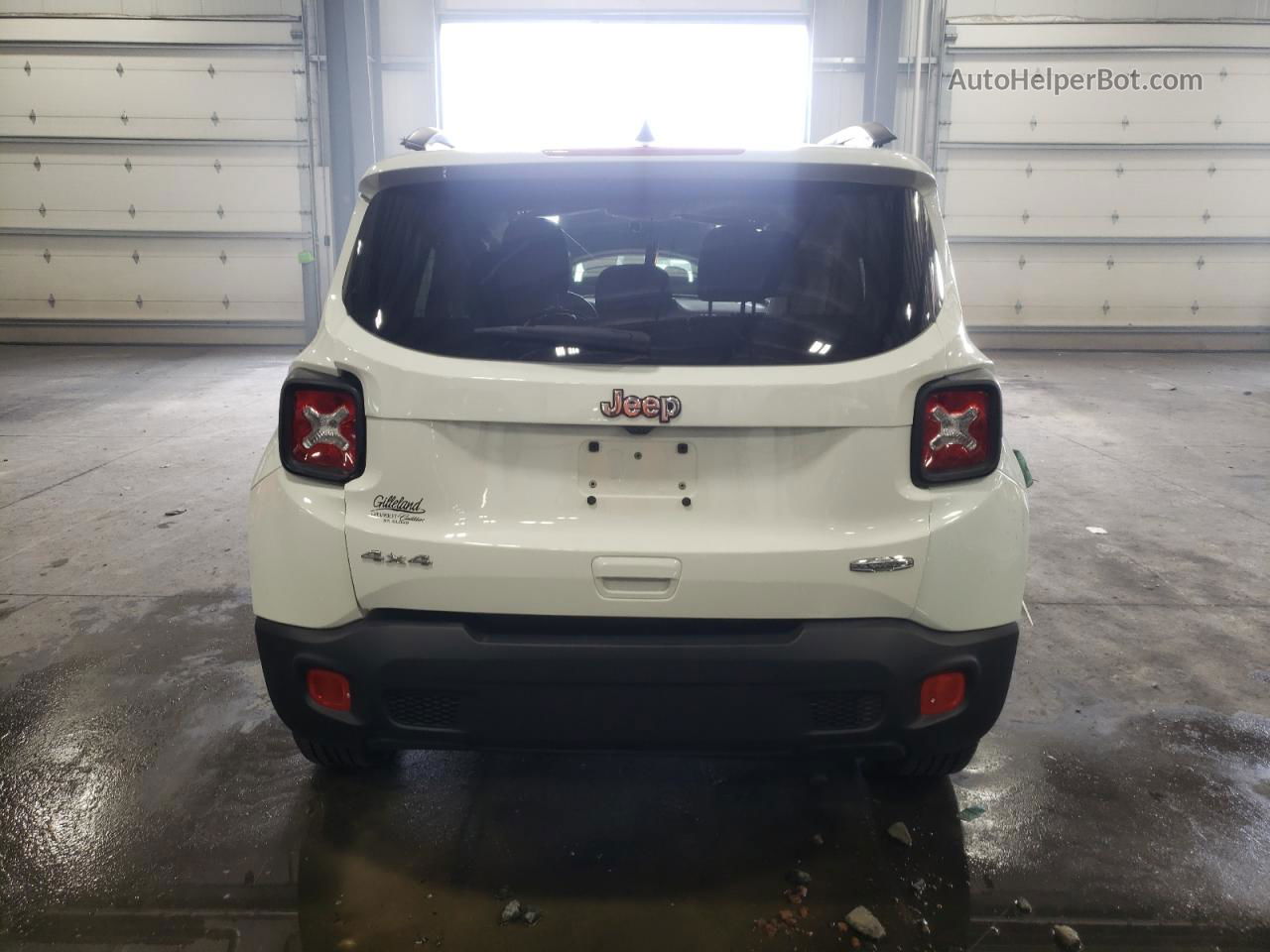 2018 Jeep Renegade Latitude White vin: ZACCJBBB4JPH73117