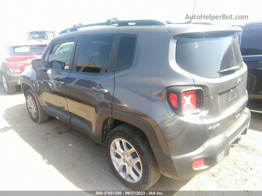 2018 Jeep Renegade Latitude Gray vin: ZACCJBBB4JPH92637