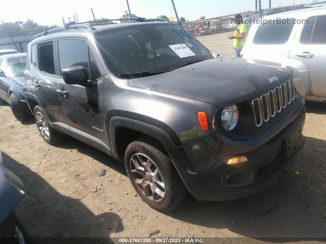 2018 Jeep Renegade Latitude Gray vin: ZACCJBBB4JPH92637