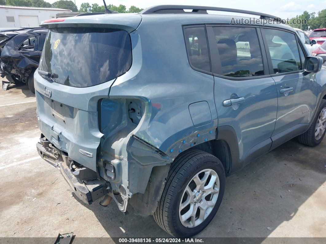 2018 Jeep Renegade Latitude 4x4 Gray vin: ZACCJBBB4JPJ53655