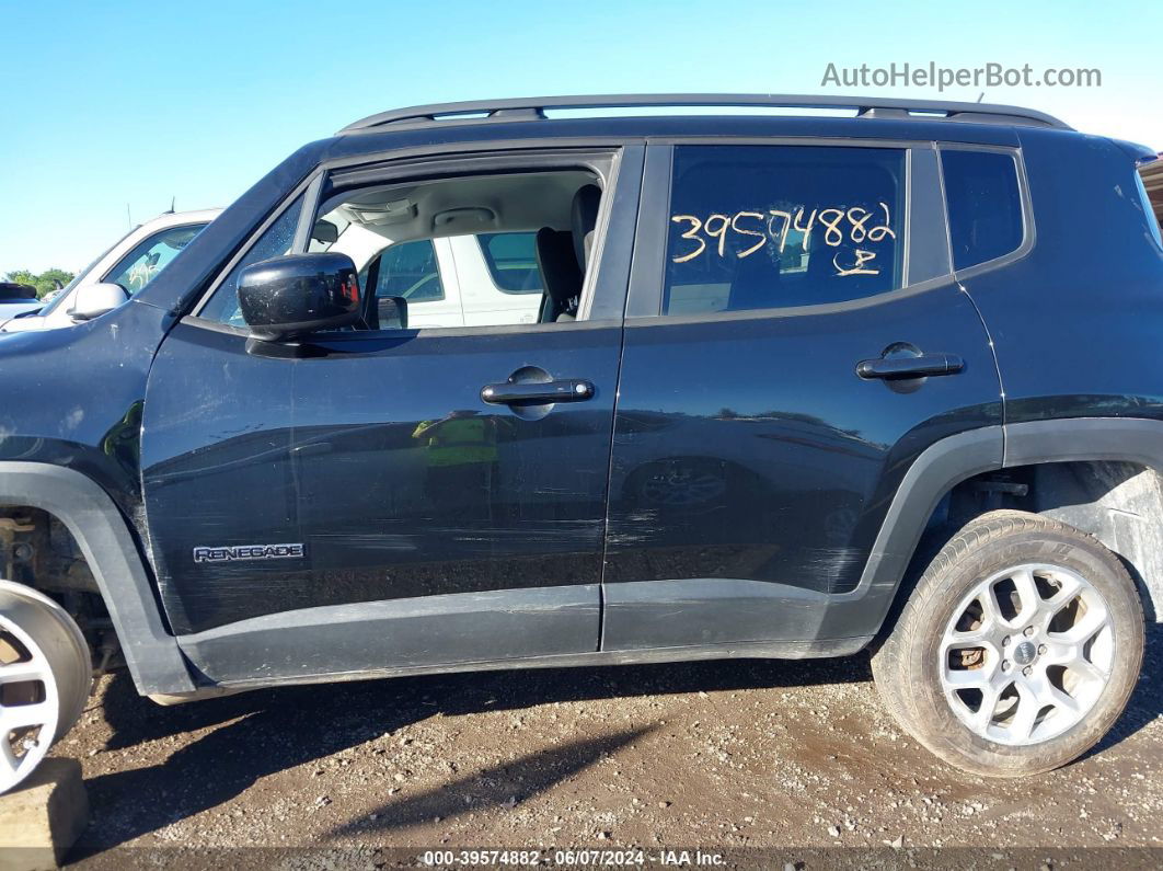 2017 Jeep Renegade Latitude 4x4 Black vin: ZACCJBBB5HPE93281