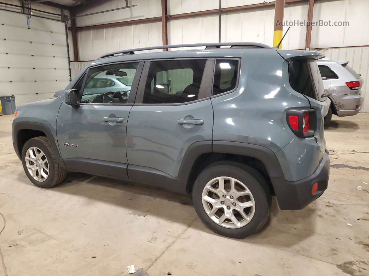 2017 Jeep Renegade Latitude Gray vin: ZACCJBBB5HPE93622