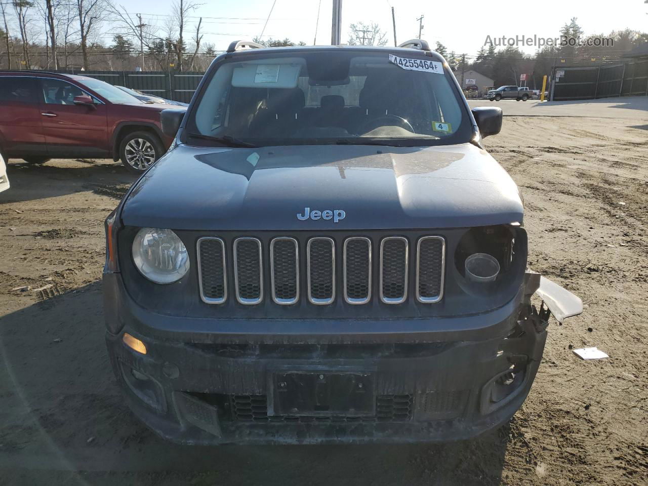 2017 Jeep Renegade Latitude Gray vin: ZACCJBBB5HPF49509