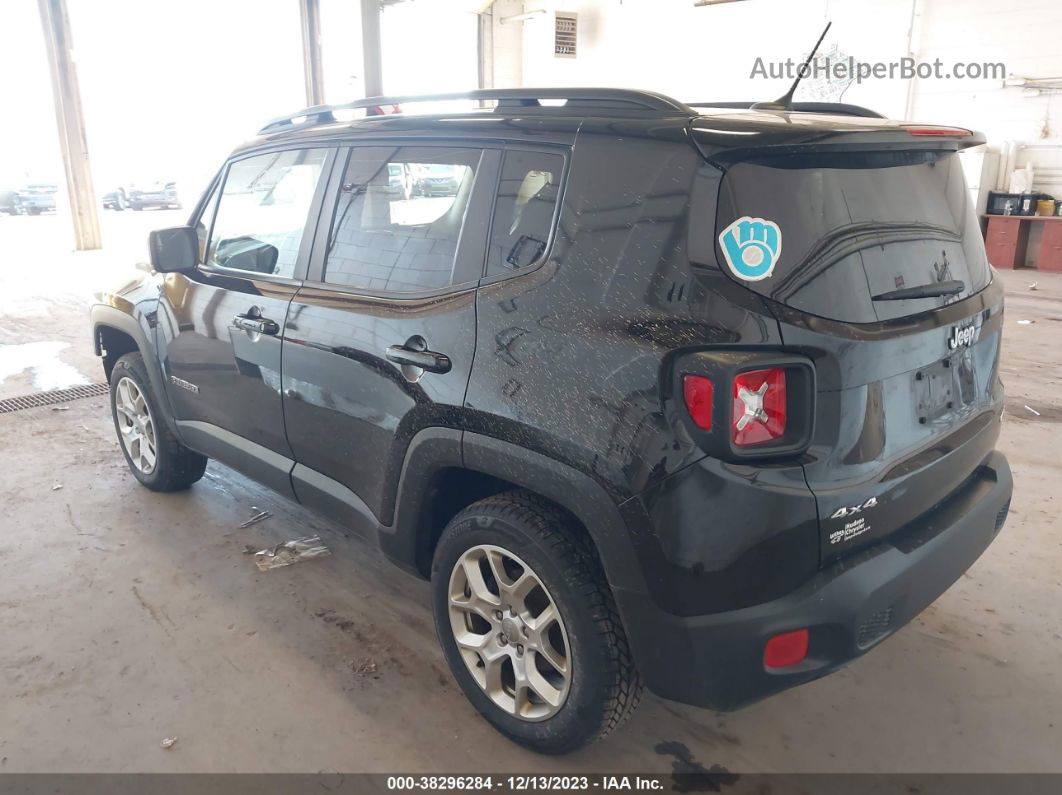 2017 Jeep Renegade Latitude Black vin: ZACCJBBB5HPF71106