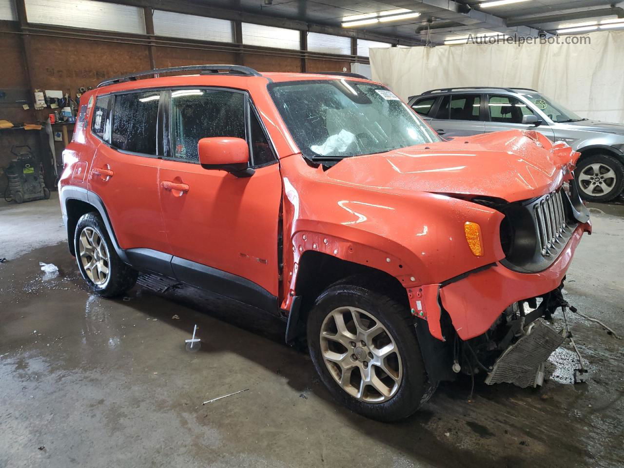 2018 Jeep Renegade Latitude Оранжевый vin: ZACCJBBB5JPG76122